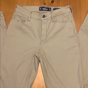 Hollister high waisted khaki